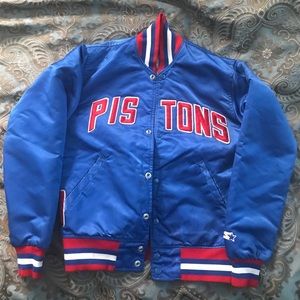 Vintage Detroit pistons nba starter jacket